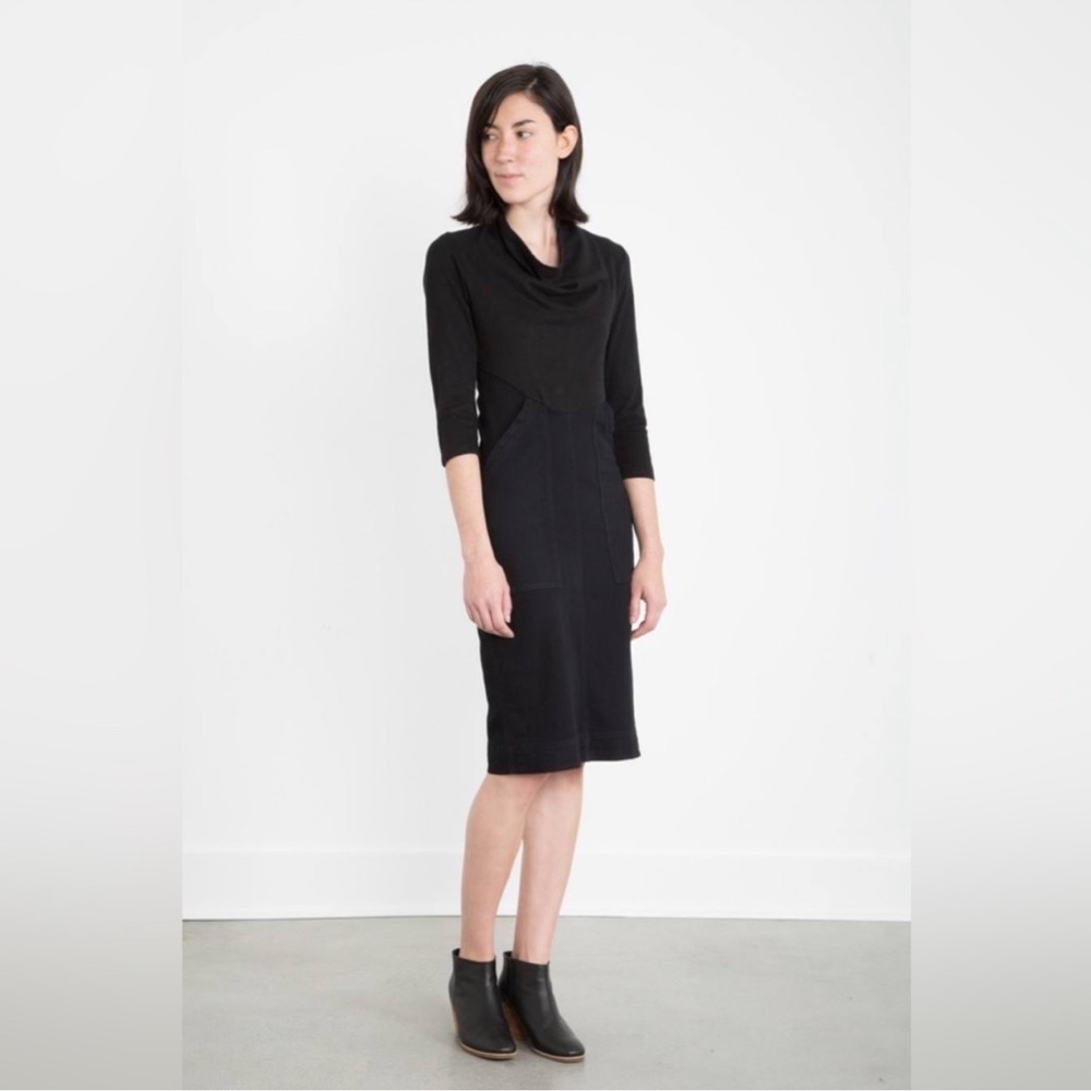 Prairie Underground Black Dress